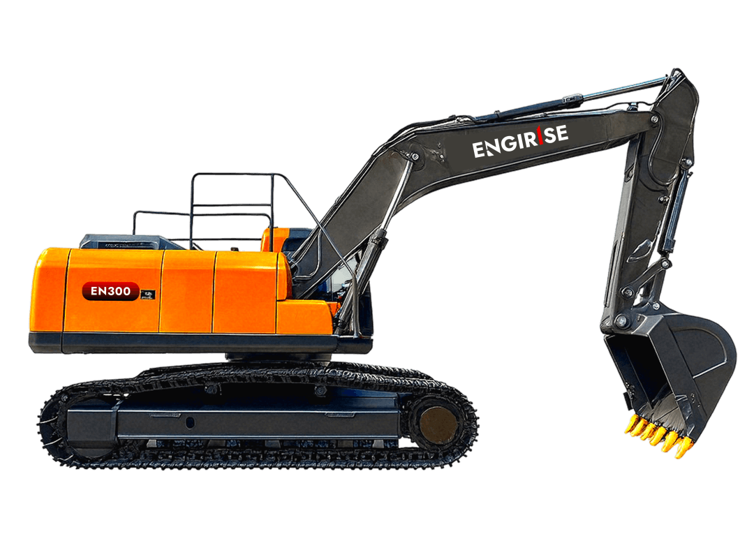 en300 diesel crawler excavator